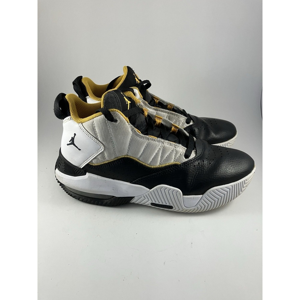 Nike Air Jordan Stay Loyal Mid White Taxi Basketball Shoes Sneakers 6Y